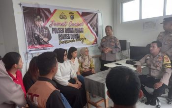 Agenda Jumat Curhat Bersama Kanit Binmas Polsek Dumai Barat di Kelurahan Ratu Sima