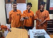 Komplotan Pencuri Komponen Tower Telkomsel Berhasil di Tangkap Polsek Tapung