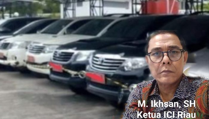 Nggak Punya Urat Malu, Pejabat di Kampar Kuasai 3 Unit Mobil Dinas Untuk Anak Istri