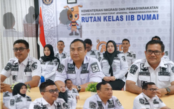 Peningkatan Transparansi, Rutan Dumai Ikuti Peluncuran PANTAU IMIPAS