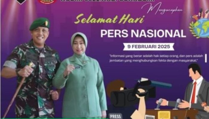 Dandim 0622 Sukabumi: Selamat Hari pers Nasional, pers mengawali Ketahanan Pangan Untuk Kemandirian Bangsa