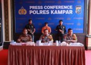 Polres Kampar Berhasil Ungkap Kasus Curanmor, Amankan 13 Sepeda Motor Dengan 1 Tersangka