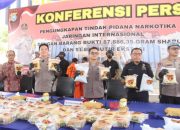 Kapolda Riau Apresiasi Polres Bengkalis atas Penangkapan Jaringan Narkoba Internasional