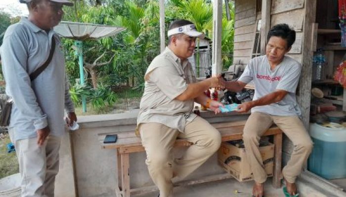 Anggota DPRD Bengkalis Haji Rafee Konsisten Salurkan Gaji Pribadi untuk Bantu UMKM di Daerah Pemilihannya