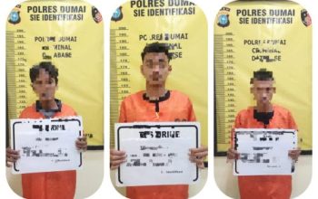 Tiga Pemuda Berhasil di Ringkus Jajaran Polsek Sungai Sembilan Kasus Dugaan Peredaran Narkotika