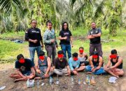 Tim Unit Intel Kodim 0313/KPR Bersama Polsek Tambusai Berhasil Menangkap 9 Orang Diduga Pengedar Narkoboi