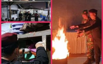 APH Dan Rutan Dumai Kembali Geledah Kamar Tahanan Warga Binaan