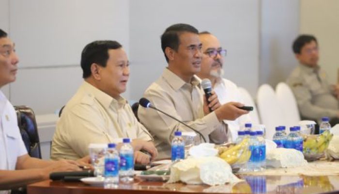 Presiden Prabowo Apresiasi Kinerja Menteri Pertanian Atas Pengendalian Pertanian Yang Sangat Baik