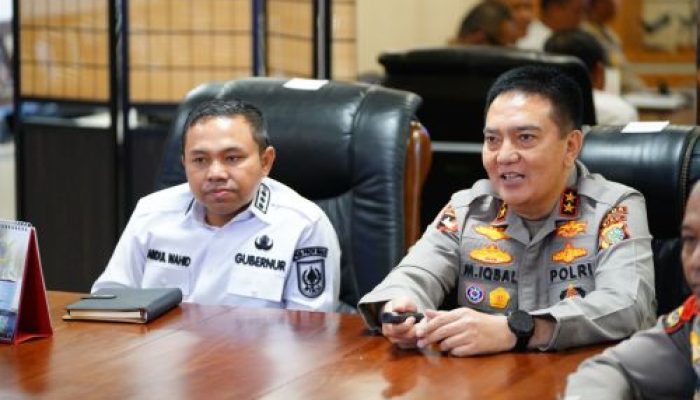 Gubernur Riau dan Kapolda Riau Gelar Pertemuan Bahas PSU di Kabupaten Siak
