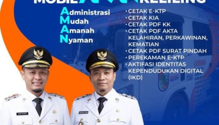 Permudah Melayani Masyarakat, Walikota Pekanbaru Launching Mobil AMAN Keliling