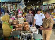 Dibulan Ramadhan Satreskrim Polres Kampar Pastikan Harga Pangan Stabil di Pasar Inpres Bangkinang