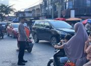 Personil Polres Kampar Jamin Ketertiban dan Kelancaran Lalu Lintas Selama Ramadhan