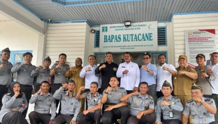 Tahanan Kabur, Anggota DPR RI Lakukan Kunjungan ke Lapas Kutacane 