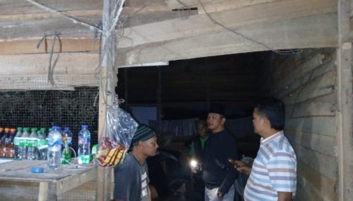 Berantas Pekat di Bulan Ramadhan, Polsek Kampar Kiri Sita Miras dan Alat Musik di Cafe Rambutan