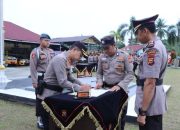 Hari ini Polres Kampar Laksanakan Sertijab Intelkam dan Kapolsek XIII Koto Kampar