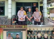 Kapolres Dumai Beserta Jajaran Sambut Kunjungan Danlanal di Mako Polres