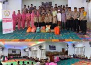 Panti Asuhan Halimatussa’diyah Muhammadiyah Dikunjungi Personil Polsek Dumai Timur Untuk Giat Safari Ramadhan dan Salurkan Bansos