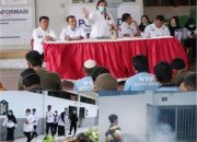 Rutan Dumai dan Puskesmas Bumi Ayu Berikan Penyuluhan Hidup Sehat dan Fogging Blok Hunian
