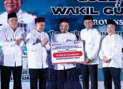 Gubri Abdul Wahid dan Wagubri SF Harianto Salurkan Bantuan CSR Bank BRK Syariah, Tingkatkan Kenyamanan Jamaah Beribadah