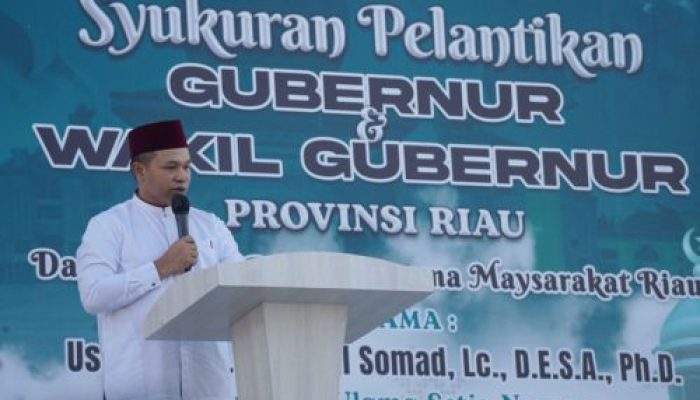 Buka Puasa Bersama, Abdul Wahid: Saya Berdiri di Sini Karena Kepercayaan Masyarakat Riau