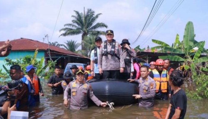 Akibat Sungai Siak Meluap, Sebanyak 6 Kecamatan di Pekanbaru Terendam Banjir