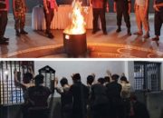 Rutan Kelas IIB Dumai Lakukan Razia Kamar Tahanan Memastikan Keamanan Kondusif