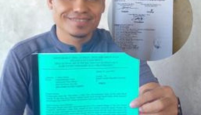 Terkait Konflik Lahan dengan PT TPP, Misriono Mewakili Tiga Desa Surati Presiden RI