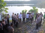 Kapolres Kampar Tinjau Langsung Embung di Desa Koto Tibun, Perkuat Sinergi Cegah Karhutla