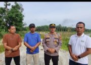 Polsek Tambang Gerak Cepat Cek Lokasi Galian C Ilegal di Desa Parit Baru