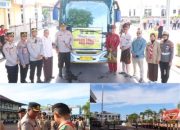Jambore Karhutla 2025 Diberangkatkan berlangsung Dilapangan Polres Dumai