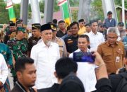 Peresmian Jembatan Duplikat Oleh Gubernur Riau di Sungai Sembilan Kota Dumai