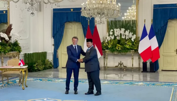 Sambut Hangat Prabowo, Kunjungan Kenegaraan PM Prancis Emmanuel Macron di Indonesia