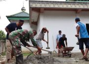 Berlanjut Kodim 0320/Dumai TMMD Bergotong Royong Membangun di Kelurahan Bukit Kayu Kapur