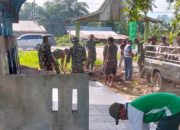 Selain Bangunan Fisik TMMD Kodim 0320 Dumai, Sasaran Berikutnya Adalah Kebersihan lingkungan di Kelurahan Bukit Kayu Kapur