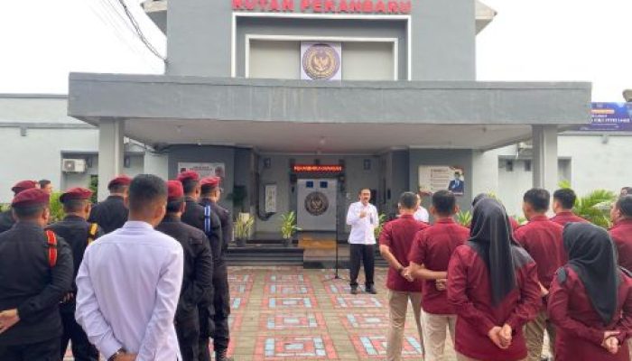 Kakanwil Ditjenpas Riau Tegaskan Komitmen Perang Lawan Narkoba Dalam Lapas-Rutan