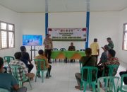 Agenda Penting TMMD ke-124 Kodim 0320 Dumai Yaitu Penyuluhan Tentang Hukum Pada Masyarakat yang Digelar di Kelurahan Bukit Kayu Kapur