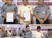 Layanan Wartelsuspas : Primkopasindo Rutan Dumai Teken MoU dengan PT Mitra Kita Jaya