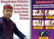 Klinik Pengobatan Alat Vital Terbaik Batam H.Abdulazis Atasi Lemah Syahwat