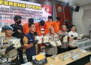 Polda Riau Bongkar 17,37 Kg Sabu Jaringan Internasional, 4 Ditangkap