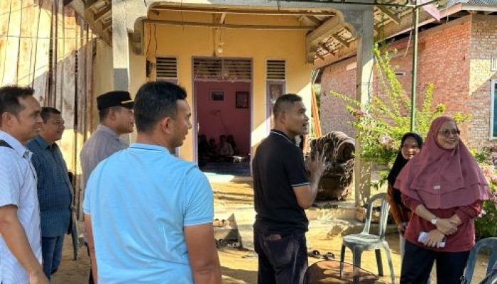 Kapolres Kampar Berbela Sungkawa, Beri Bantuan dan Janji Mitigasi Usai Kecelakaan Kerja di PKS PTPN IV