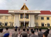 Polres Dumai Laksanakan Apel Pengamanan Takbir Keliling Idul Adha