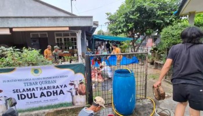 IKA BKPRMI Kota Medan Tebar Satu Hewan Kurban di Idul Adha 1446 H, Perkuat Solidaritas dan Kepedulian Sosial
