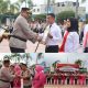 Polres Dumai Gelar Upacara Sertijab Sekaligus Pemberian Reward Para Personil yang Berprestasi