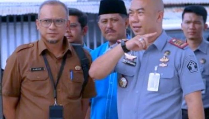 Rutan Kelas IIB Dumai di Kunjungi Kadis PETARU Dan Kabag Umum PDAM Guna Evaluasi Distribusi Air Bersih