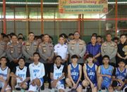 Kapolres Dumai AKBP Hardi Dinata Resmi Membuka Basketball SMA Se_Dumai Cup Polres Dumai 2025