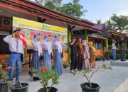 SMAN 1 Tapung Hilir Gelar Upacara Bendera, Ketua Komite Tekankan Pentingnya Menangkal Hoaks