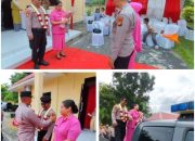 Gelar Syukuran Kenaikan Pangkat dan Penghormatan Perna Tugas Polsek Dumai Timur