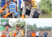 Upaya Untuk Tetap Menjaga Lingkungan Green Policing, Polres Dumai Adakan Giat Penanaman Mangrove