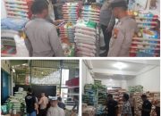 Terkait Dugaan Adanya Beras Oplosan Polres Dumai Lakukan Monitoring di Toko dan Grosir
