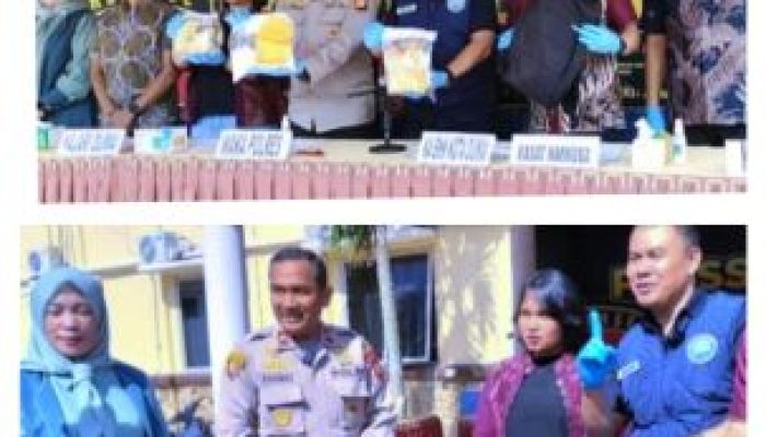 Pemusnahan 3 Kg Sabu di Polres Dumai Demi Menyelamatkan Generasi Muda